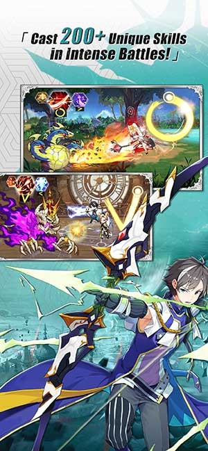 Thi triển hơn 200 kỹ năng độc đáo trong trận chiến