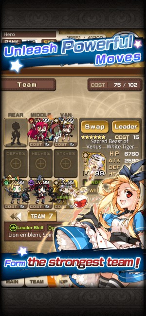 Giải phóng các chiêu thức mạnh mẽ