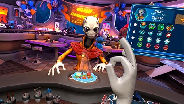 Trở thành siêu đầu bếp vũ trụ và phục vụ những khách hàng kỳ lạ trong Astro Chef