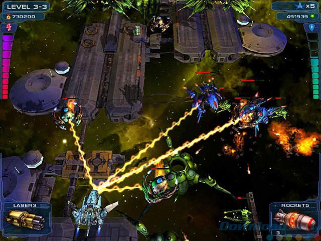 Bắn súng trong game AstroAvenger 2