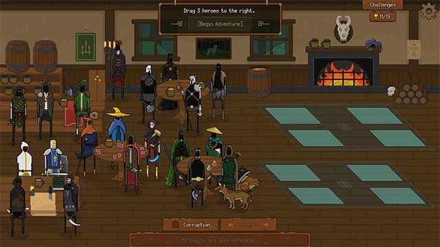 Astronarch là game nhập vai chiến thuật, kết hợp giữa Roguelike và chiến đấu tự động