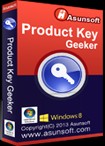 Asunsoft Product Key Geeker 1.0 - Tìm Key Phần Mềm