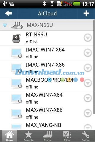 ASUS AiCloud for Android