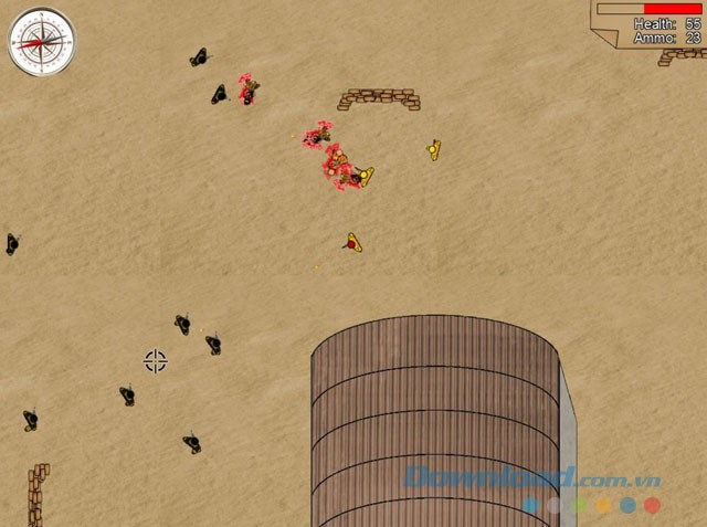 Hình ảnh trận chiến trong game