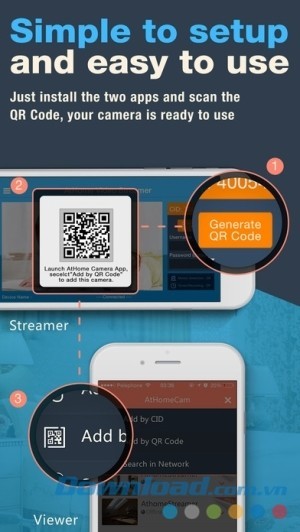 AtHome Video Streamer cho iOS dễ cài đặt và sử dụng
