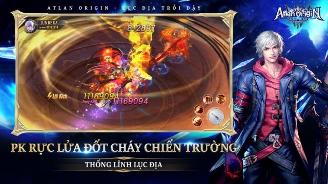 PK rực lửa đốt cháy chiến trường, thống lĩnh lục địa