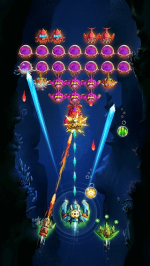 Atlantis Invaders cho bạn tham gia cuộc chiến dữ dội trong không gian