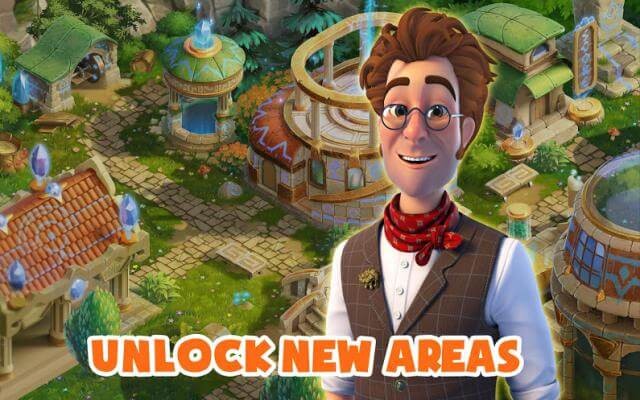 Mở khóa các khu vực mới để khám phá trong game Atlantis Odyssey