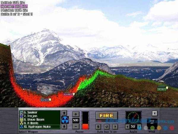 25 môi trường, đa dạng địa hình để game thủ thử sức trong Atomic Cannon cho Mac