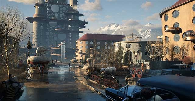 Tiếp tục khám phá vũ trụ Retro-futurism đậm chất phản địa đàng