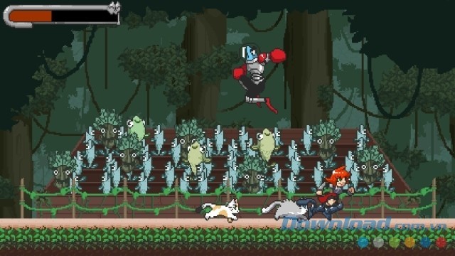 Tham gia vào cuộc phiêu lưu kỳ thú cùng những con mèo dễ thương trong game hành động đi cảnh mới Attack On Kitten cho máy tính