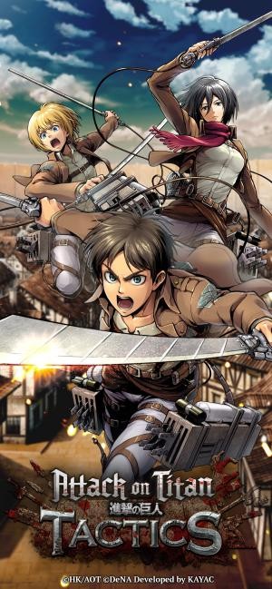 Game chiến thuật đại chiến người khổng lồ Attack on Titan TACTICS cho iOS