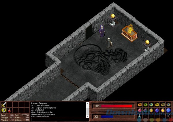 Mở rương trong Atulos Online