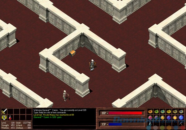 Đánh bại kẻ bảo vệ rương