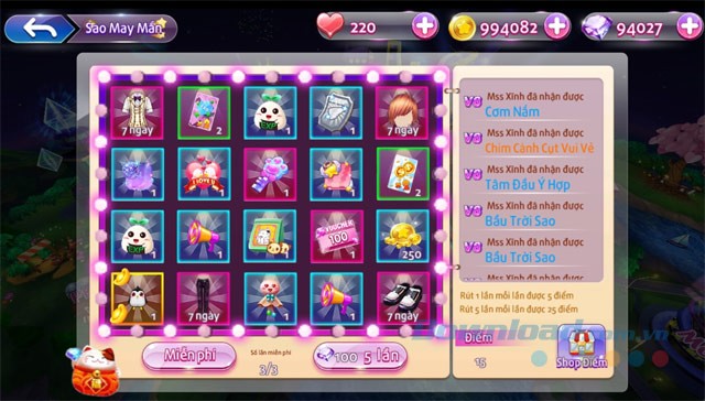 Vòng quay may mắn