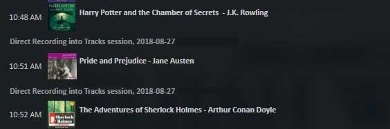 Audials Tunebite Platinum hỗ trợ sách âm thanh