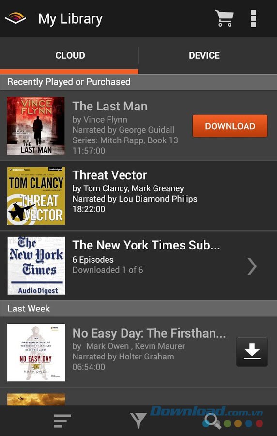 Audible for Android