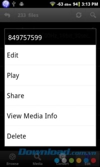 Audio Editor for Android có nhiều tính năng hữu ích