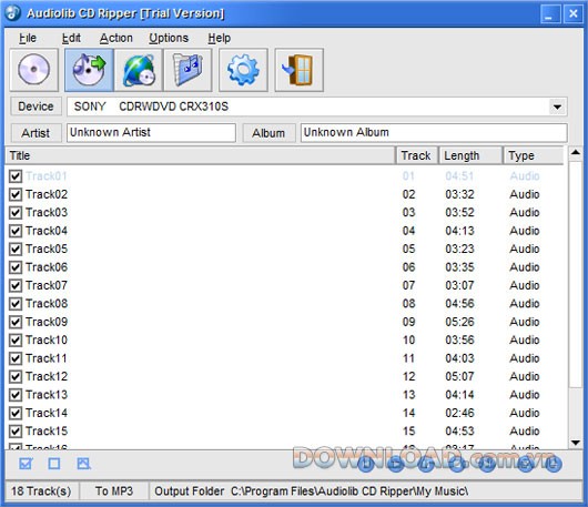 Audiolib CD Ripper