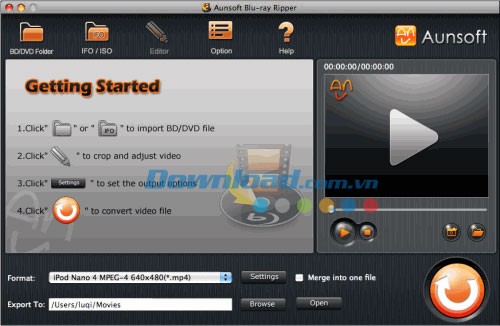 Aunsoft Blu-ray Ripper for Mac