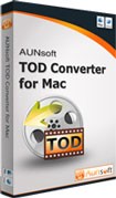 Aunsoft TOD Converter for Mac - Convert TOD Files Easily