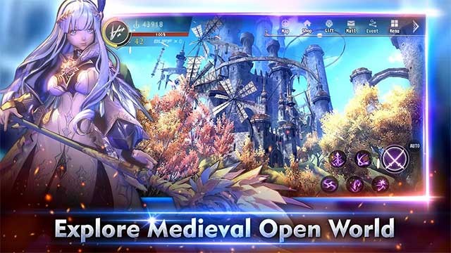 Khám phá thế giới mở rộng lớn của Aura Kingdom 2 for Android