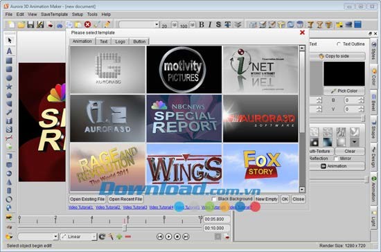 Aurora 3D Animation Maker