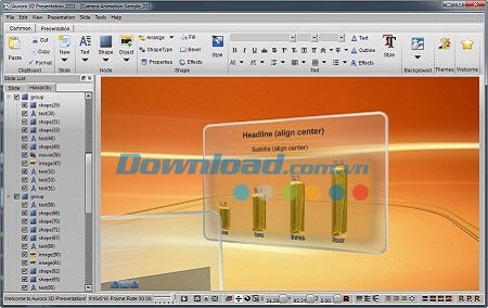Aurora 3D Presentation