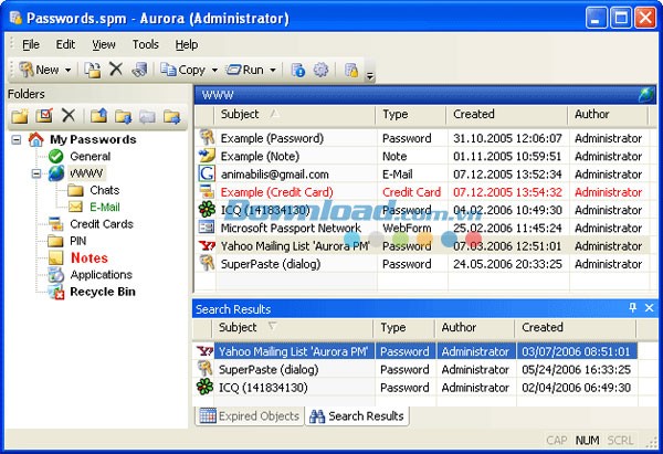 Aurora Password Manager