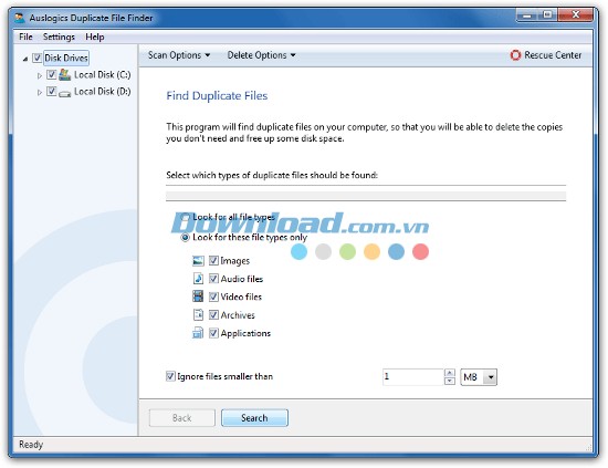 Auslogics Duplicate File Finder