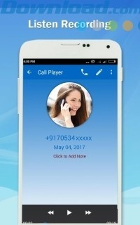 Nghe lại bản ghi âm với chất lượng HD từ cả hai phía