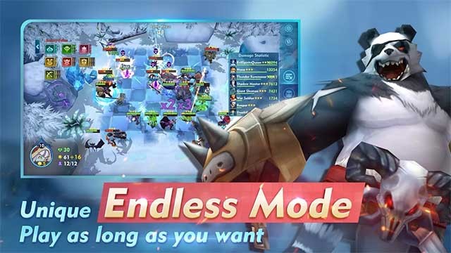 Gameplay trong Auto Chess War không khác nhiều so với các game cùng thể loại