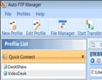 Auto FTP Manager 7.05 - Phần mềm quản lý và truyền tải file FTP