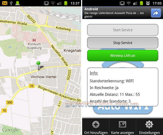 Auto Wifi được thiết kế để kéo dài tuổi thọ pin điện thoại smartphone của bạn