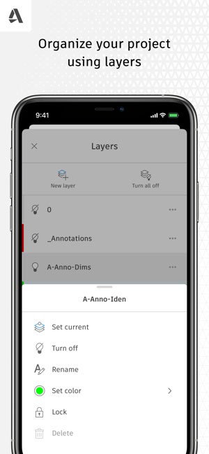 Tổ chức bản vẽ theo layer