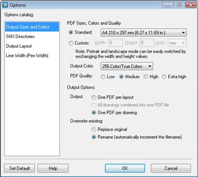 AutoCAD DWG to PDF Converter
