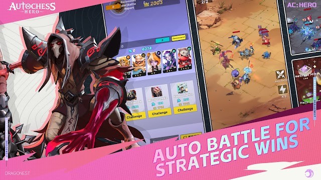 AutoChess Hero có chế độ tự động đánh, giành được các chiến thắng chiến lược