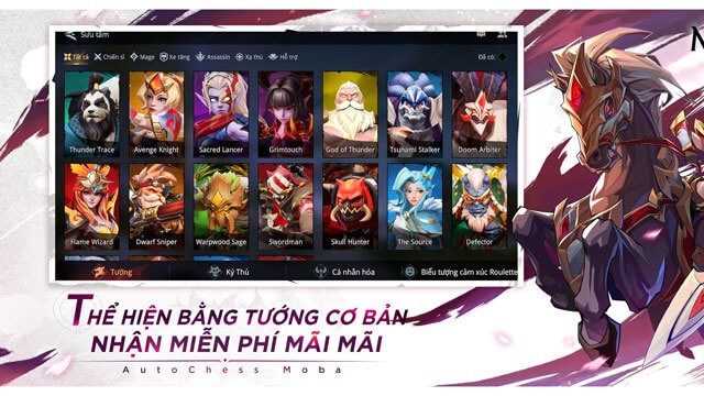 Tính năng của game AutoChess MOBA