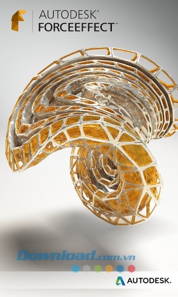 Autodesk ForceEffect hỗ trợ ảnh chụp trực tiếp và ảnh có trên máy