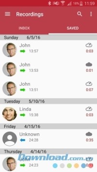 Automatic Call Recorder Pro cho Android ghi âm cuộc gọi