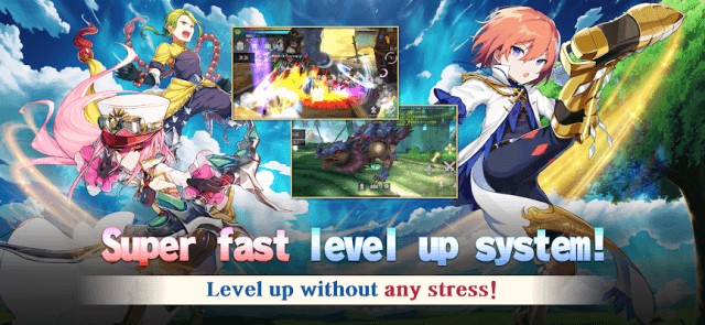 Game có hệ thống lên cấp siêu nhanh, không áp lực