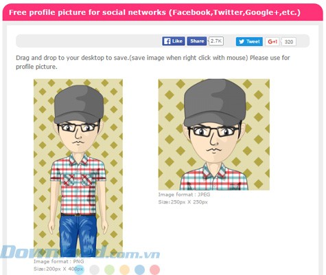 Tùy chọn lưu ảnh