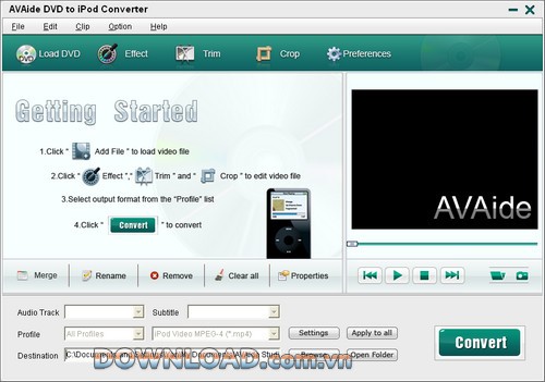 AVAide DVD to iPod Converter