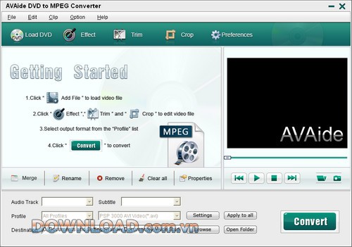 AVAide DVD to MPEG Converter