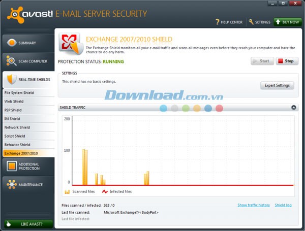 avast! Email Server Security