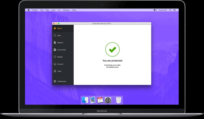 Tính năng chính của Avast Security for Mac