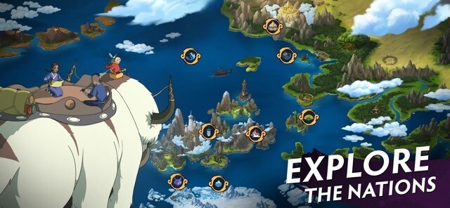 Bản đồ phiêu lưu rộng lớn