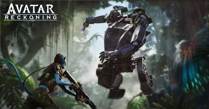 Chiến đấu với các kẻ thù ngoài hành tinh trong game Avatar: Reckoning