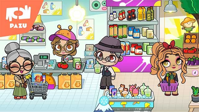 Tất cả các đồ vật trong mỗi căn phòng đều có thể chạm, di chuyển và tương tác