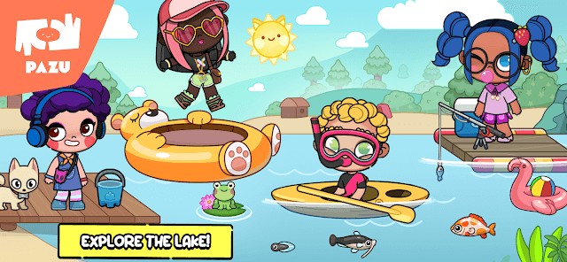 Nhiều hoạt động thú vị cho bạn thưởng thức cùng các nhân vật dễ thương